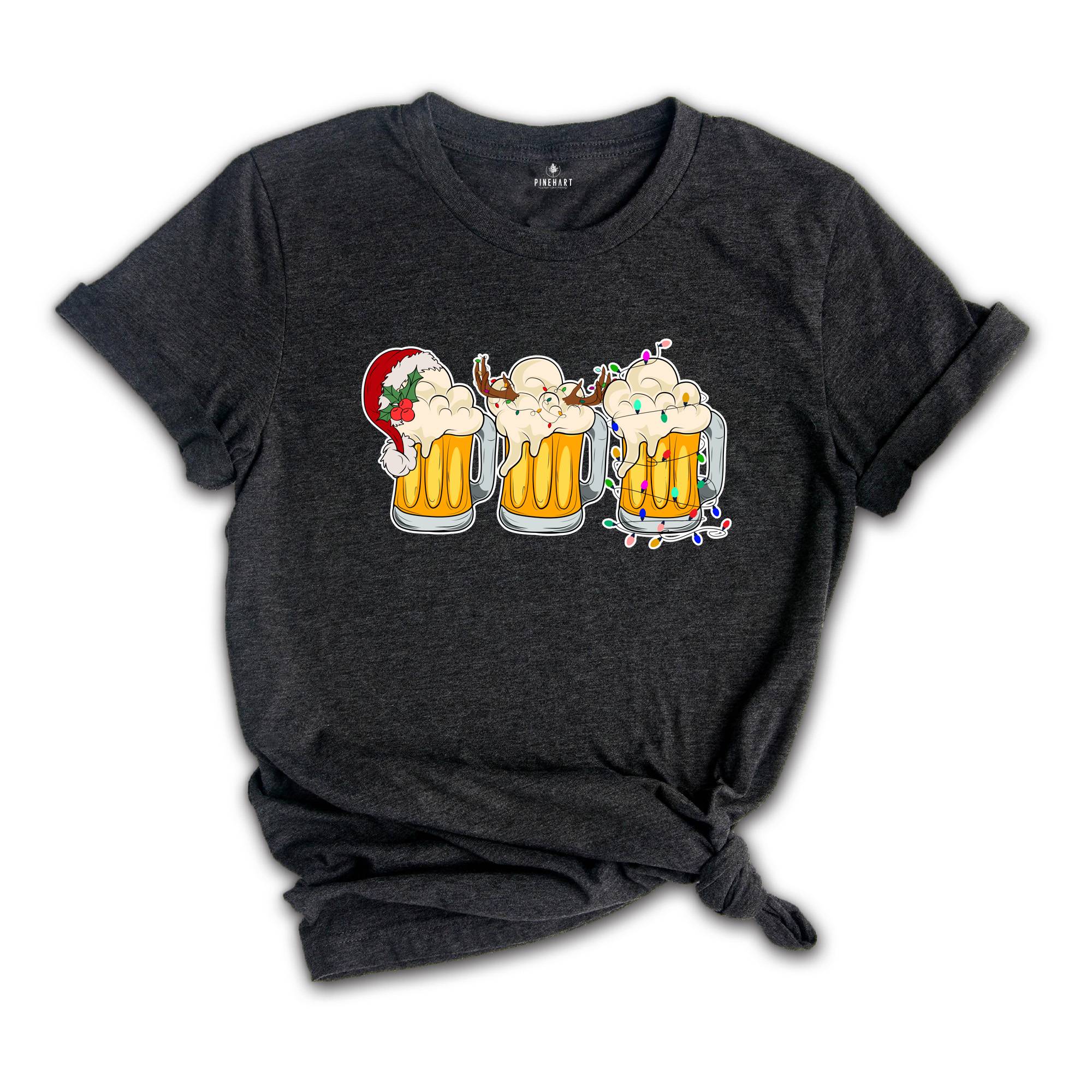 Christmas Beer Shirt, Drinking Club Shirt, Drunkard Gift, Christmas Party Tee, Christmas Sweatshirt, Gift for Dad