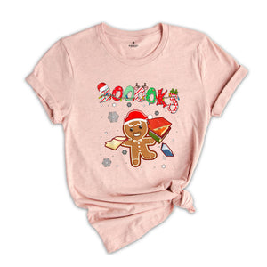 Christmas Books Christmas Shirt, Christmas Gift, Book Lovers Christmas, Bookworm Christmas Tee, Gift For Teachers, Christmas Librarian Tee