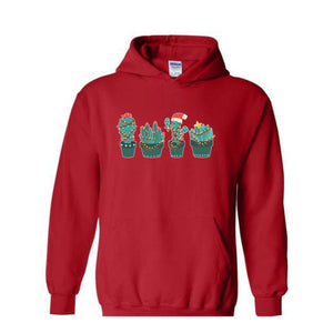 Christmas Cactus Sweatshirt, Cactus Lover Sweatshirt, SOuthern Christmas Sweatshirt, Plant Lover Gifts