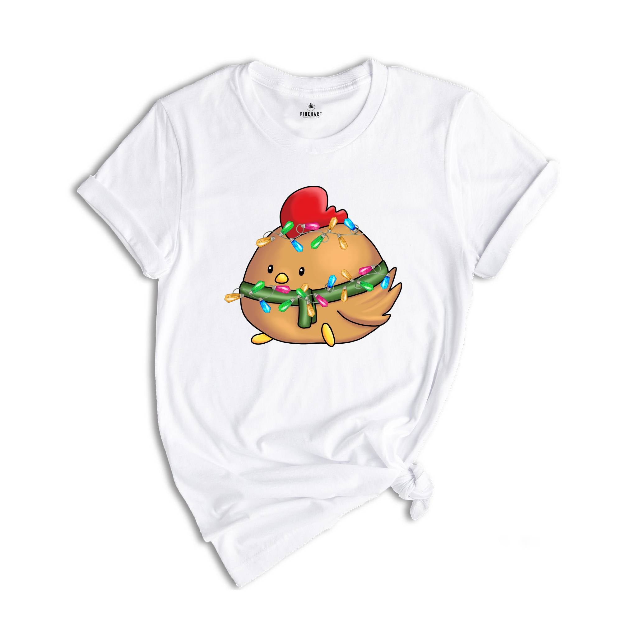 Christmas Chicken T-Shirt, Family Christmas Shirt, Christmas Gifts, Cute Christmas Costume, Children's Christmas Tee