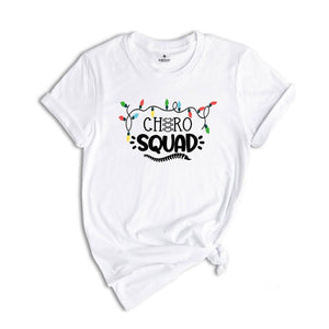 Christmas Chiro Squad Shirt, Chiropractor Shirt, Christmas Gift, Chiro Apparel, Chiropractic Tshirt, Christmas Pajamas