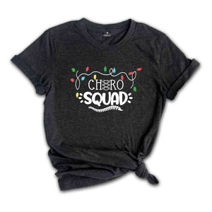 Christmas Chiro Squad Shirt, Chiropractor Shirt, Christmas Gift, Chiro Apparel, Chiropractic Tshirt, Christmas Pajamas