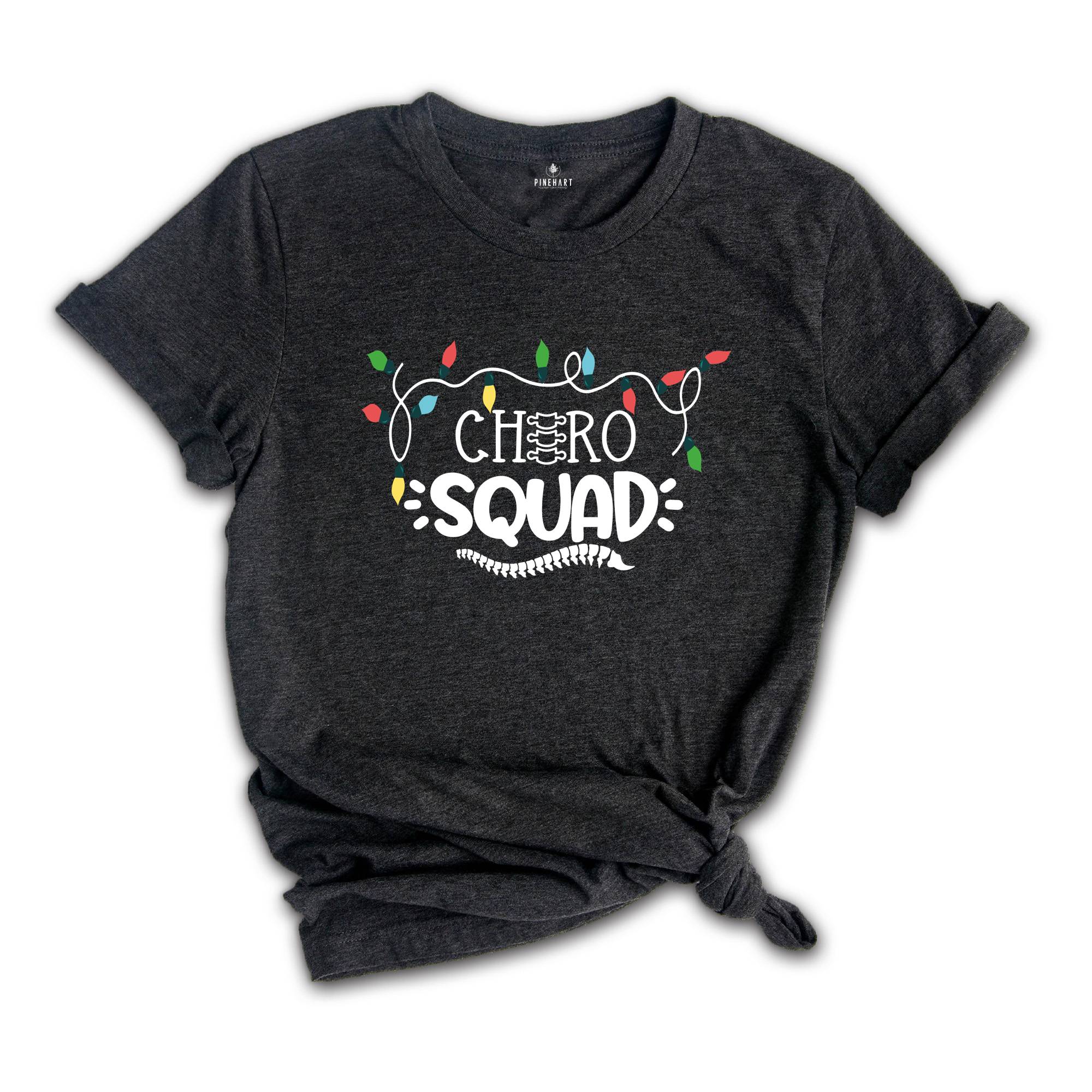 Christmas Chiro Squad Shirt, Chiropractor Shirt, Christmas Gift, Chiro Apparel, Chiropractic Tshirt, Christmas Pajamas