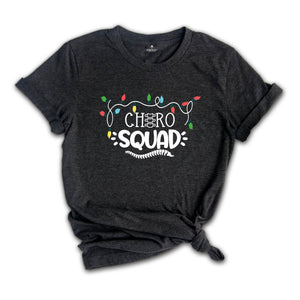 Christmas Chiro Squad Shirt, Chiropractor Shirt, Christmas Gift, Chiro Apparel, Chiropractic Tshirt, Christmas Pajamas