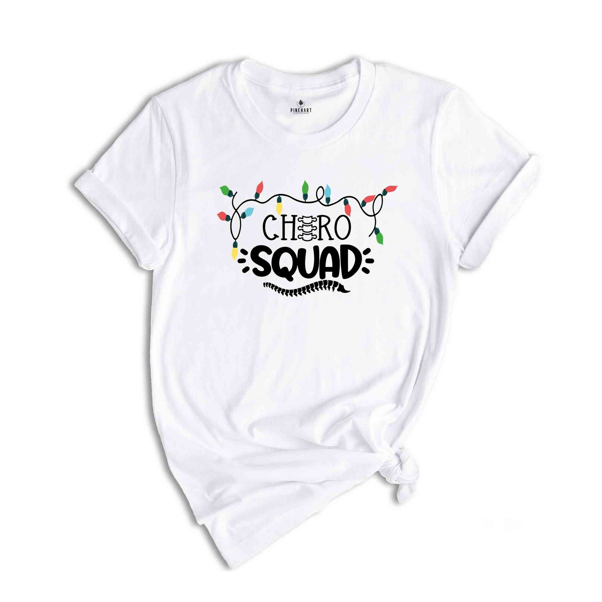 Christmas Chiro Squad Shirt, Chiropractor Shirt, Christmas Gift, Chiro Apparel, Chiropractic Tshirt, Christmas Pajamas