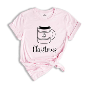 Christmas Coffee Shirt, Coffee Lover Shirt, Winter Shirt, Christmas Coffee T-Shirt, Winter Coffee Tee, Christmas Cup Shirt, Lovely Christmas