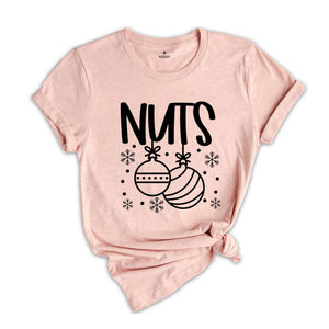 Christmas Couples Matching Shirt, Chest and Nuts Shirt, Funny Matching Shirt, Matching Christmas Shirt, Christmas Crew Tee