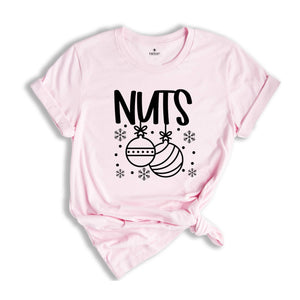 Christmas Couples Matching Shirt, Chest and Nuts Shirt, Funny Matching Shirt, Matching Christmas Shirt, Christmas Crew Tee