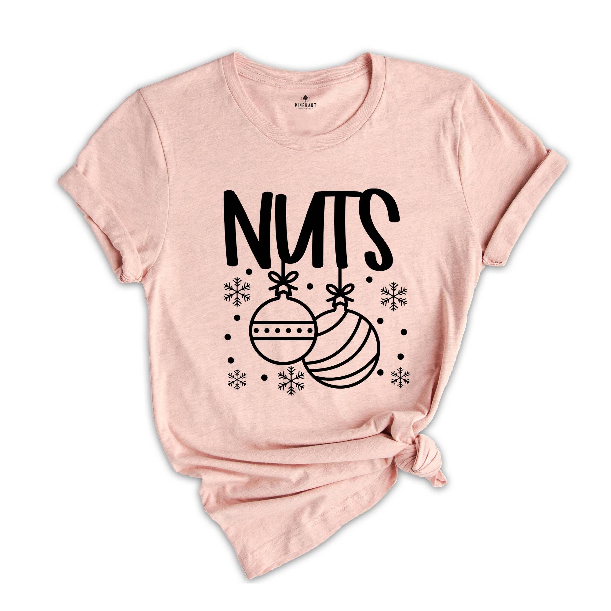 Christmas Couples Matching Shirt, Chest and Nuts Shirt, Funny Matching Shirt, Matching Christmas Shirt, Christmas Crew Tee