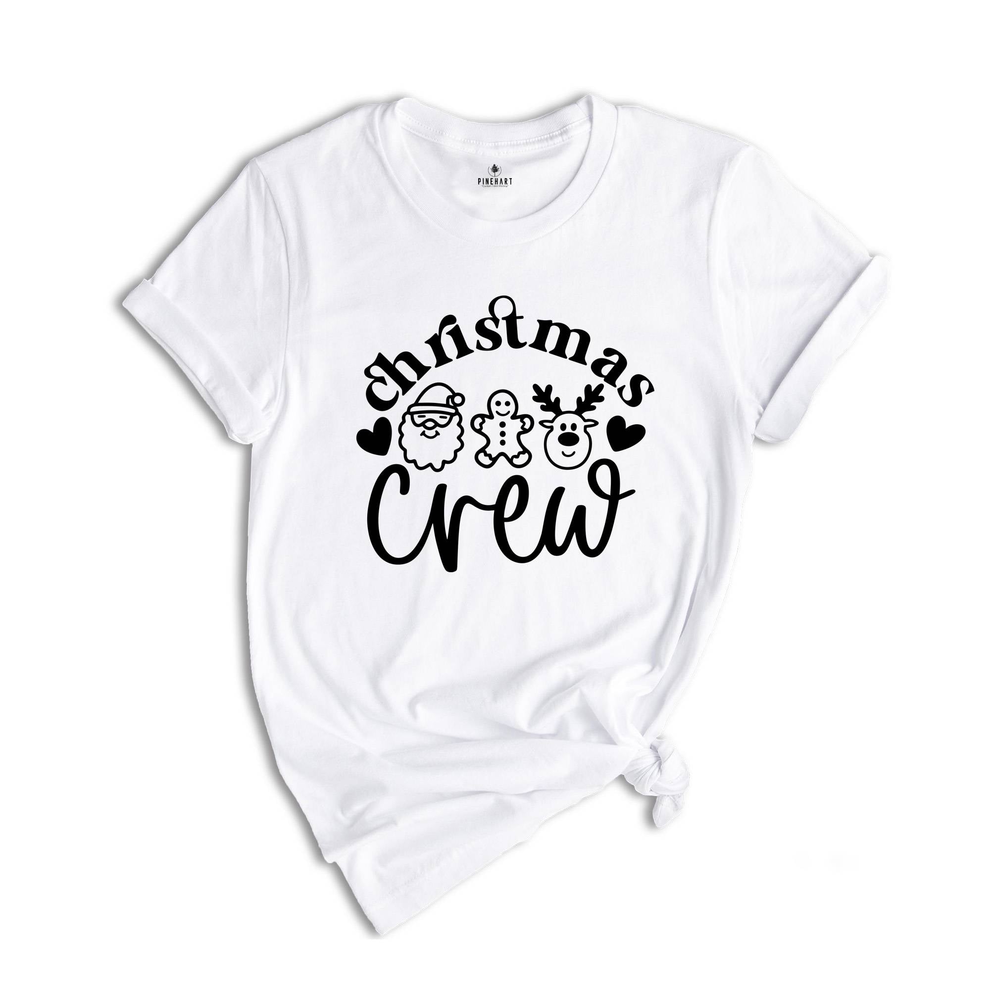 Christmas Crew Shirt, Cute Santa Shirt, Christmas Cookies, Christmas Party Tee, Christmas Sweatshirt, Holiday Shirt, Family Reunion
