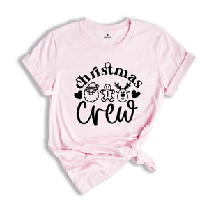 Christmas Crew Shirt, Cute Santa Shirt, Christmas Cookies, Christmas Party Tee, Christmas Sweatshirt, Holiday Shirt, Family Reunion