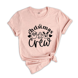Christmas Crew Shirt, Cute Santa Shirt, Christmas Cookies, Christmas Party Tee, Christmas Sweatshirt, Holiday Shirt, Family Reunion