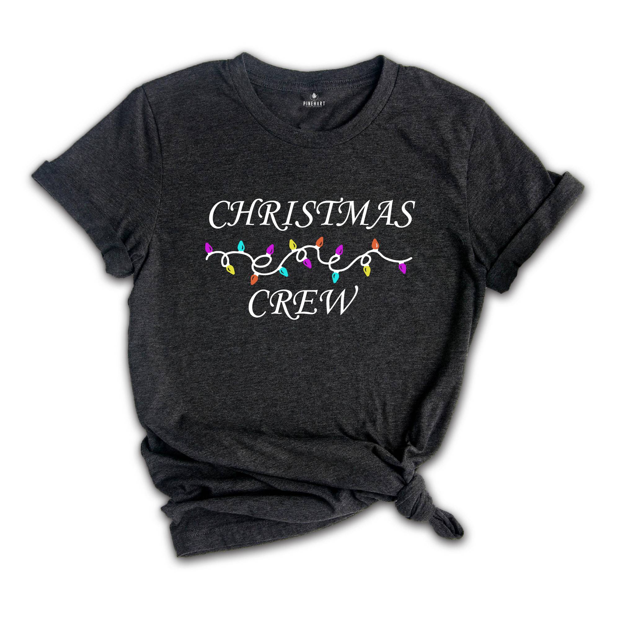 Christmas Crew Shirt, Christmas Light Tee, Christmas Vibes Gift, Christmas Pajamas, Christmas Family Matching Tee, Christmas Reunion Tee