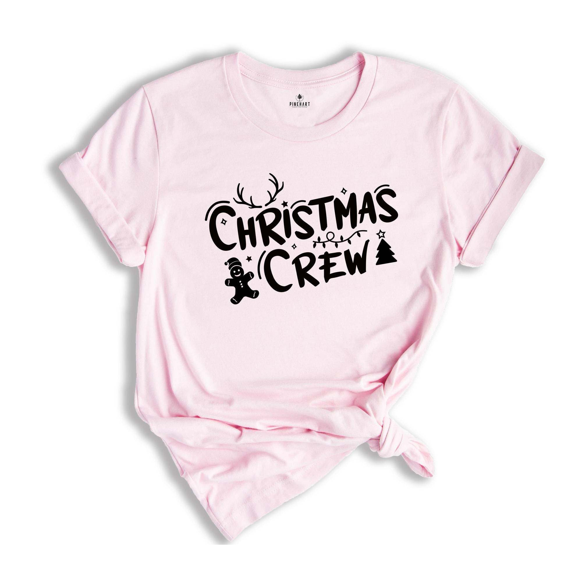 Christmas Crew Shirt, Christmas Sweatshirt, Gingerbread Man Shirt, Christmas Family Tee, Christmas Party Tee, Matching Xmas Shirt