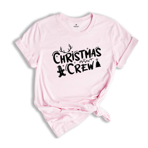 Christmas Crew Shirt, Christmas Sweatshirt, Gingerbread Man Shirt, Christmas Family Tee, Christmas Party Tee, Matching Xmas Shirt