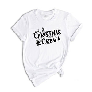 Christmas Crew Shirt, Christmas Sweatshirt, Gingerbread Man Shirt, Christmas Family Tee, Christmas Party Tee, Matching Xmas Shirt