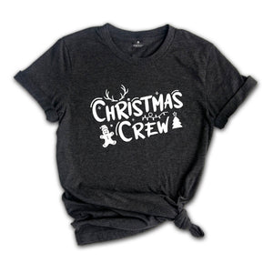 Christmas Crew Shirt, Christmas Sweatshirt, Gingerbread Man Shirt, Christmas Family Tee, Christmas Party Tee, Matching Xmas Shirt