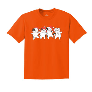 Christmas Cute Cats Shirt, Cat Mom Gift, Kawaii Cats Shirt, Cute Cat Gift, Christmas Cat Shirt, Christmas Sweatshirt, Xmas Party Tee