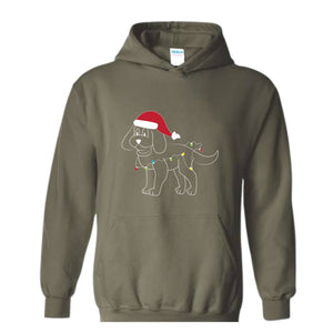 Christmas Dachshund Sweatshirt, Santa Dachshund Sweatshirt, Cute Dachshund Sweatshirt, Holiday Dachshund Sweatshirt , Dachshund Sweatshirt