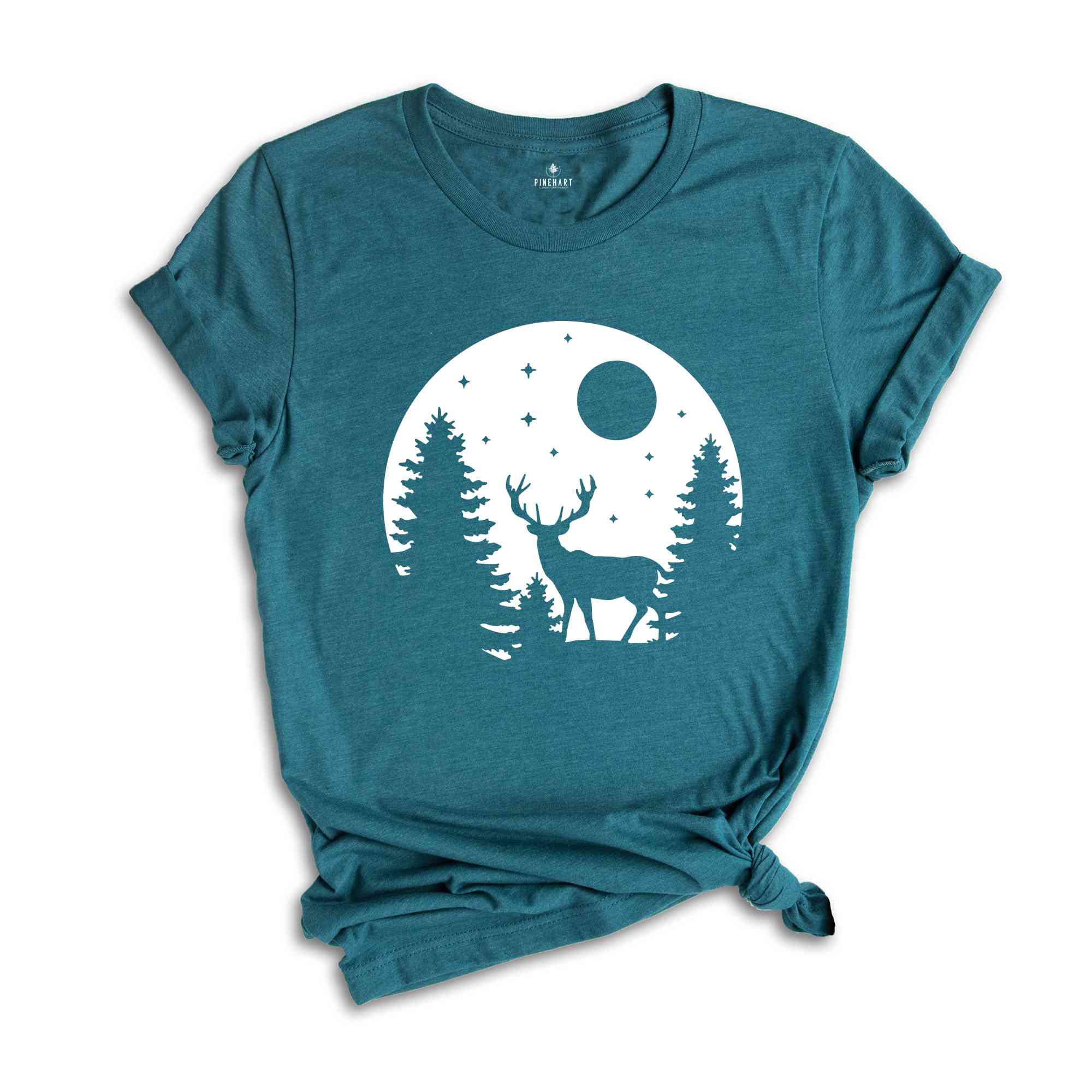 Christmas Deer Shirt, Holiday Shirt, Cute Christmas Shirt, Reindeer Shirt, Christmas Gift, Deer Shirt, Animal Lover, Christmas Tree Shirt