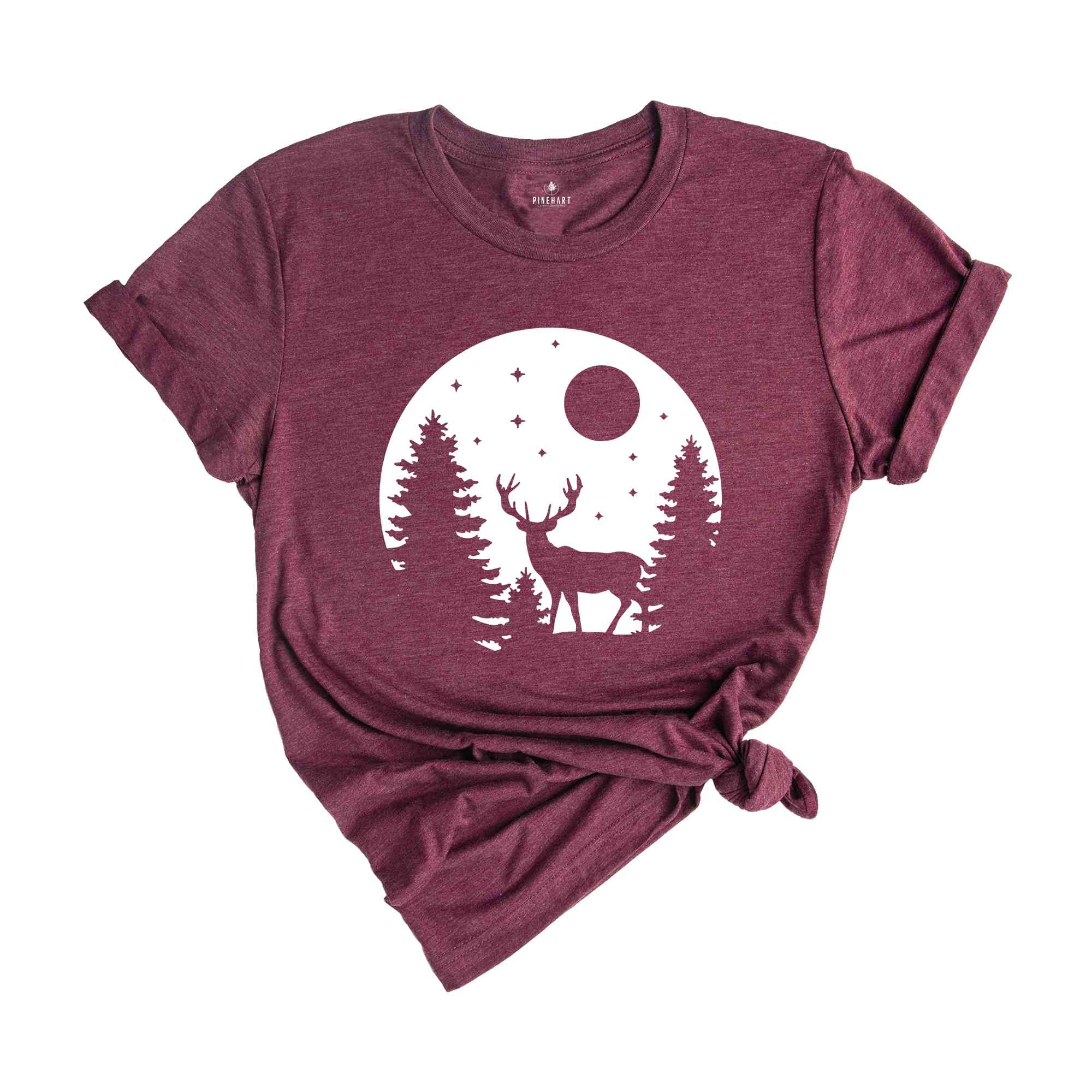 Christmas Deer Shirt, Holiday Shirt, Cute Christmas Shirt, Reindeer Shirt, Christmas Gift, Deer Shirt, Animal Lover, Christmas Tree Shirt