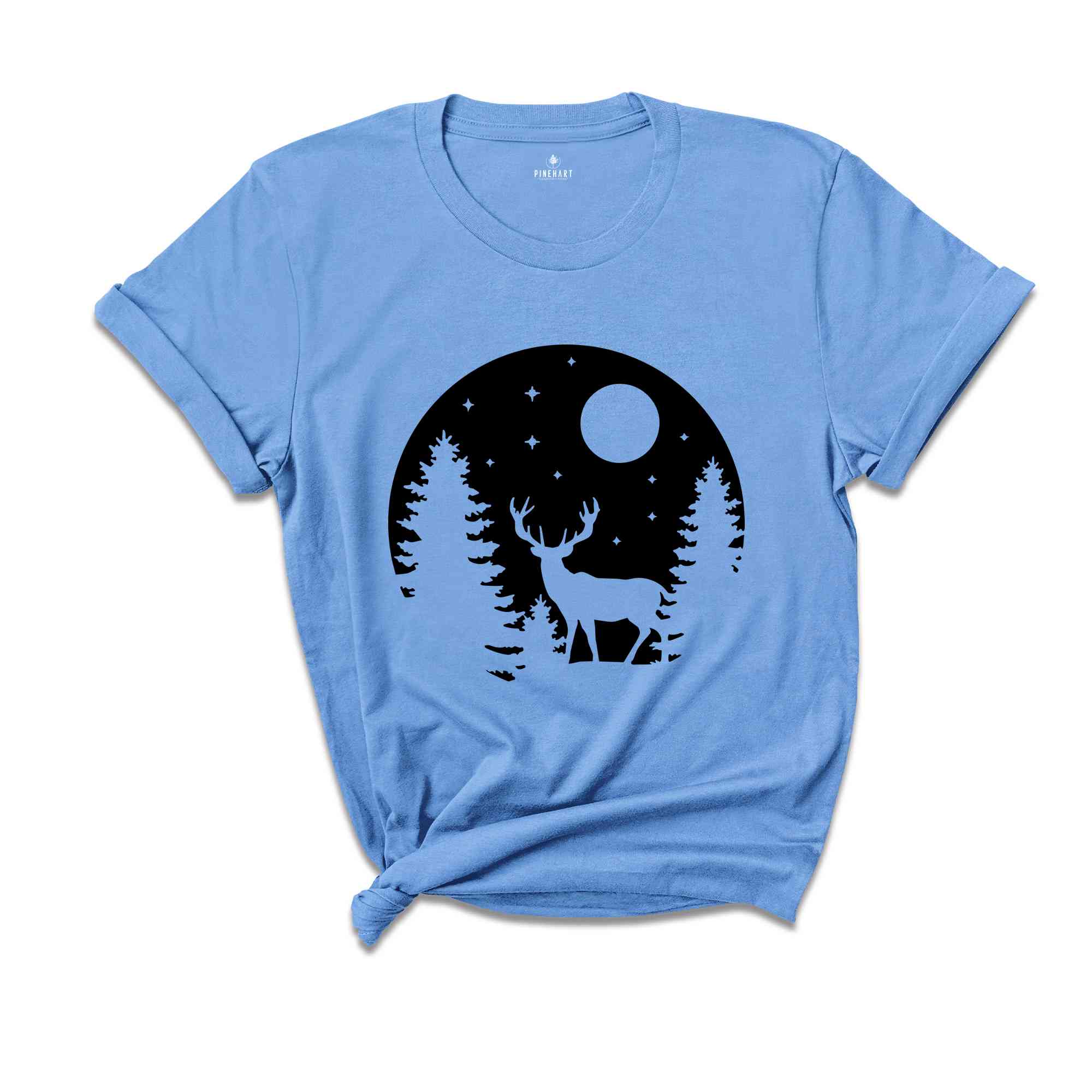 Christmas Deer Shirt, Holiday Shirt, Cute Christmas Shirt, Reindeer Shirt, Christmas Gift, Deer Shirt, Animal Lover, Christmas Tree Shirt