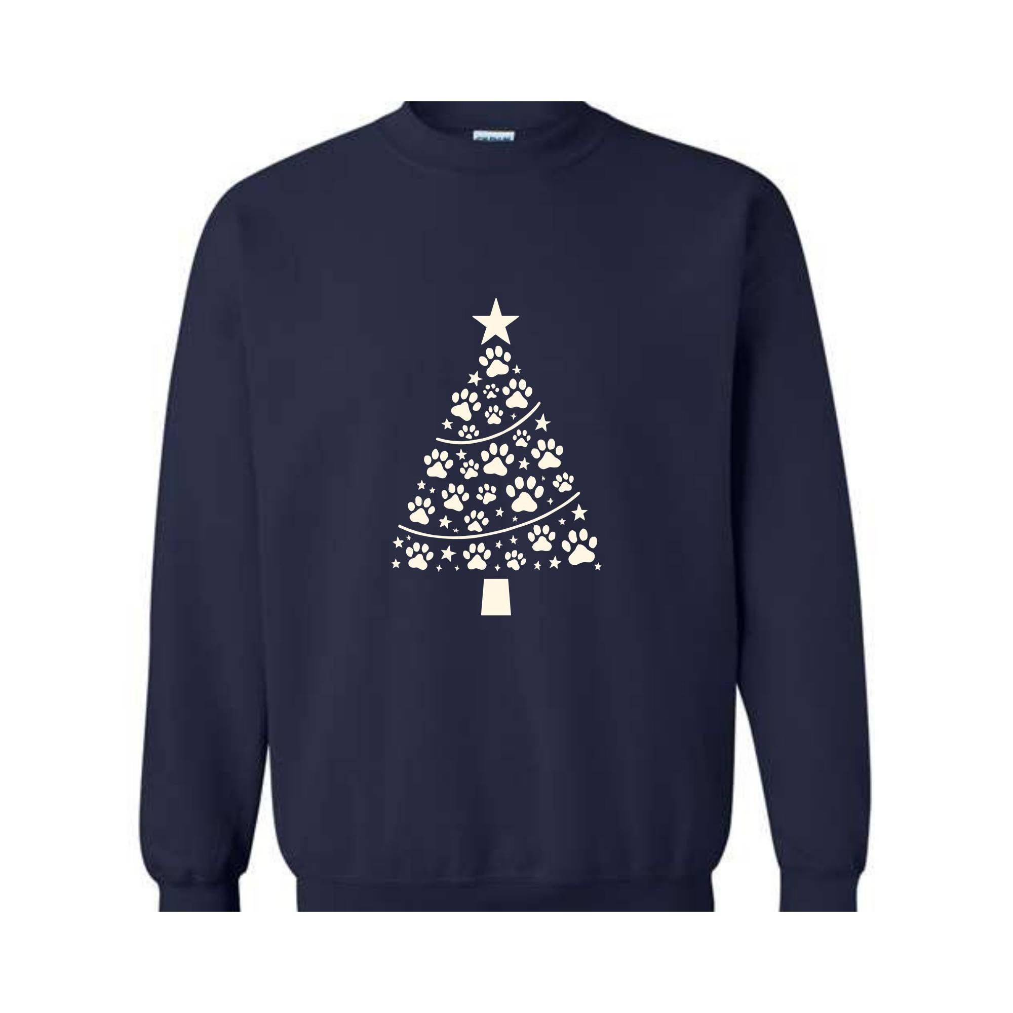 Christmas Dog Paws Sweatshirt, Dog People Christmas Hoodie, Family Christmas Hoodie, Christmas Gift, Dog Lover Hoodie, Dog Mom Hoodie