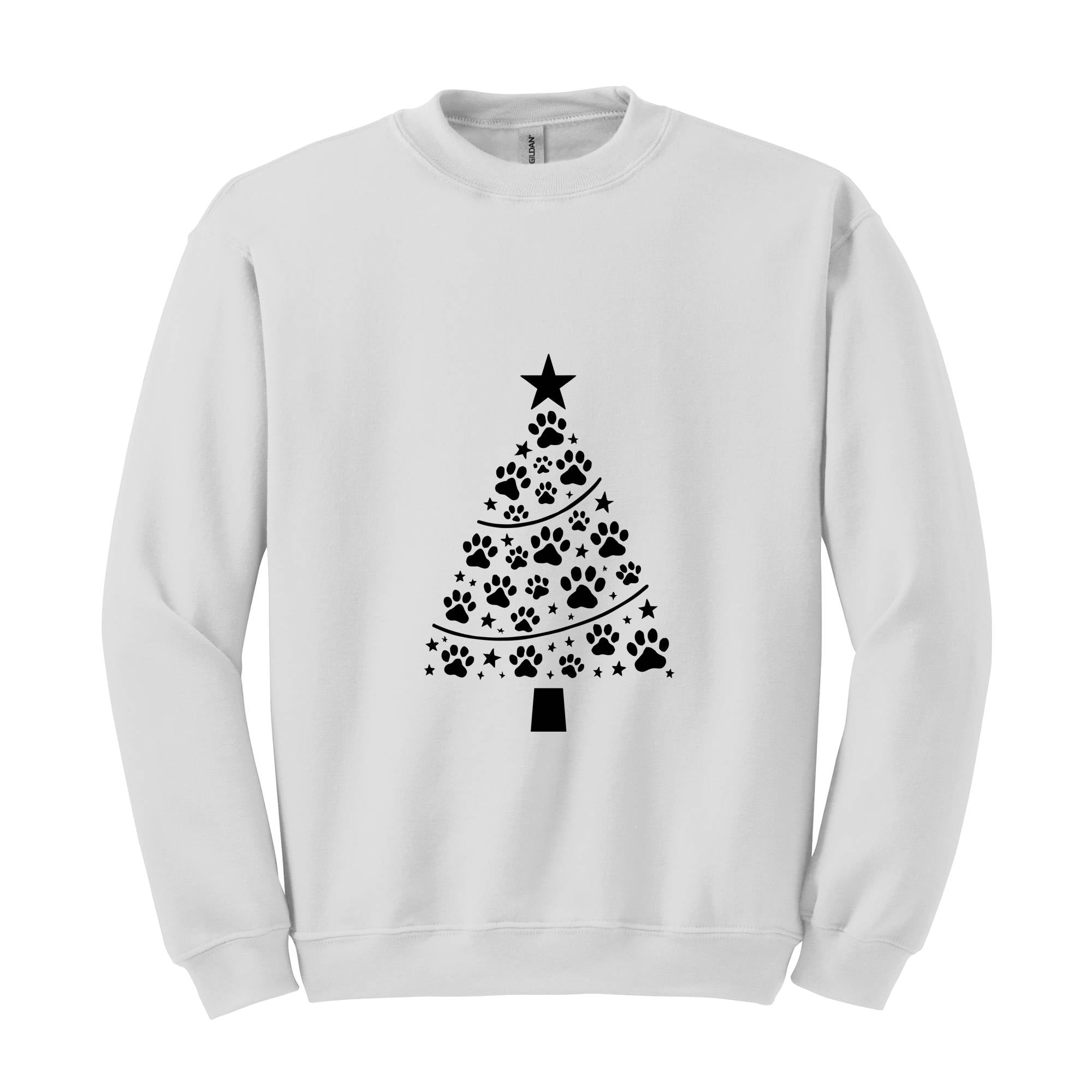 Christmas Dog Paws Sweatshirt, Dog People Christmas Hoodie, Family Christmas Hoodie, Christmas Gift, Dog Lover Hoodie, Dog Mom Hoodie