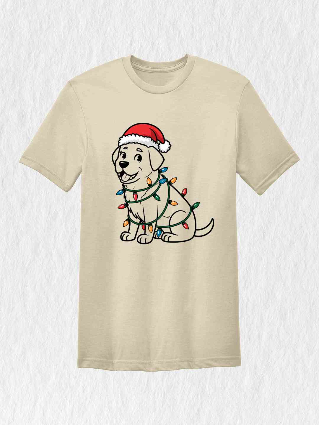 Christmas Dog Shirt, Festive Dog Shirt, Santa Lab Dog Shirt, Labrador Lover Gift, Labrador Retriever Shirt, Dogs Lover Shirt, Cute Dog Shirt