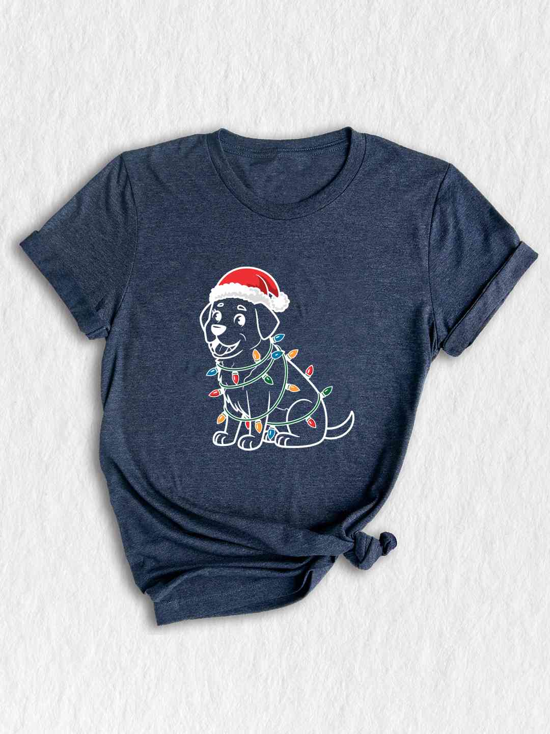 Christmas Dog Shirt, Festive Dog Shirt, Santa Lab Dog Shirt, Labrador Lover Gift, Labrador Retriever Shirt, Dogs Lover Shirt, Cute Dog Shirt
