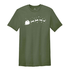 Christmas Dog Sleigh Dog Lover Christmas, Christmas With Dog, Dog Shirt, Dog Lover Shirt, Animal Shirt, Christmas Animal, Animal Love Shirt