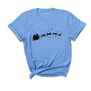 Christmas Dog Sleigh Dog Lover Christmas, Christmas With Dog, Dog Shirt, Dog Lover Shirt, Animal Shirt, Christmas Animal, Animal Love Shirt