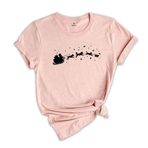 Christmas Dog Sleigh Dog Lover Christmas, Christmas With Dog, Dog Shirt, Dog Lover Shirt, Animal Shirt, Christmas Animal, Animal Love Shirt
