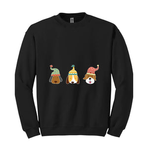 Christmas Dog Sweatshirt, Xmas Dog Sweatshirt, Christmas Dog Lover Gift, Christmas Sweatshirt, Dog Owner Sweatshirt, Xmas Dog Sweater