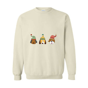 Christmas Dog Sweatshirt, Xmas Dog Sweatshirt, Christmas Dog Lover Gift, Christmas Sweatshirt, Dog Owner Sweatshirt, Xmas Dog Sweater