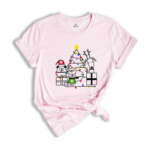 Christmas Dog T-Shirt, Dog Tree Shirt, Gift For Dog Mom, Dog Owner Tee, Dog Lover Christmas, Christmas Gift, Christmas Pajamas