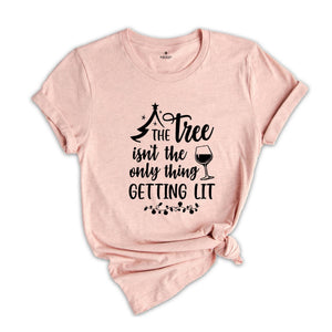 Christmas Getting Lit Shirt, Christmas Shirt, Christmas Gift, Christmas Pajamas, Christmas Outfit, Christmas Tree, Matching Christmas