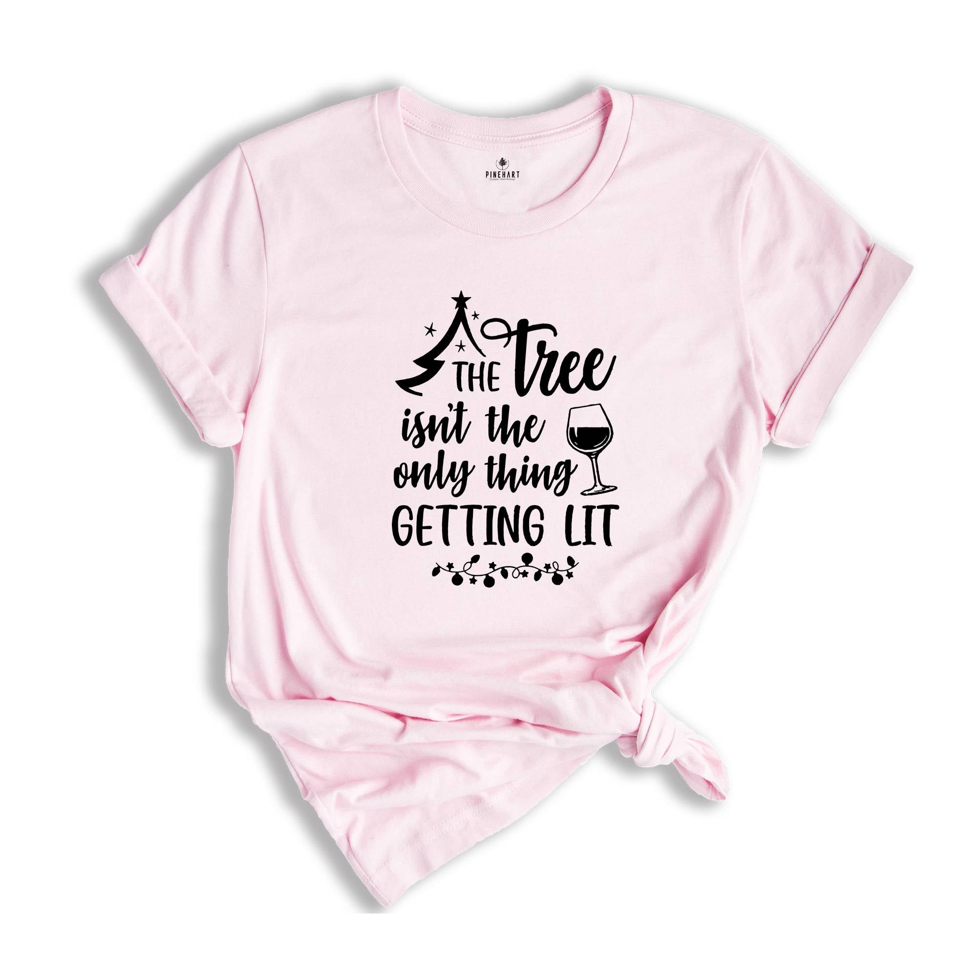 Christmas Getting Lit Shirt, Christmas Shirt, Christmas Gift, Christmas Pajamas, Christmas Outfit, Christmas Tree, Matching Christmas