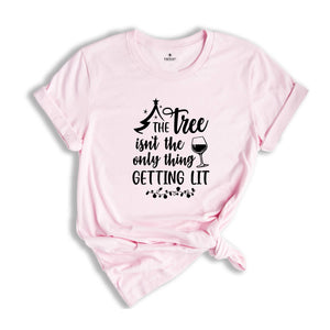 Christmas Getting Lit Shirt, Christmas Shirt, Christmas Gift, Christmas Pajamas, Christmas Outfit, Christmas Tree, Matching Christmas