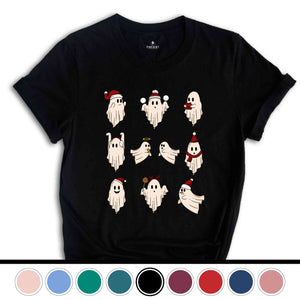 Christmas Ghost Sweatshirt, Spooky Christmas Sweat, Funny Christmas Gifts, Ghosts Sweatshirt, Christmas Party Costume