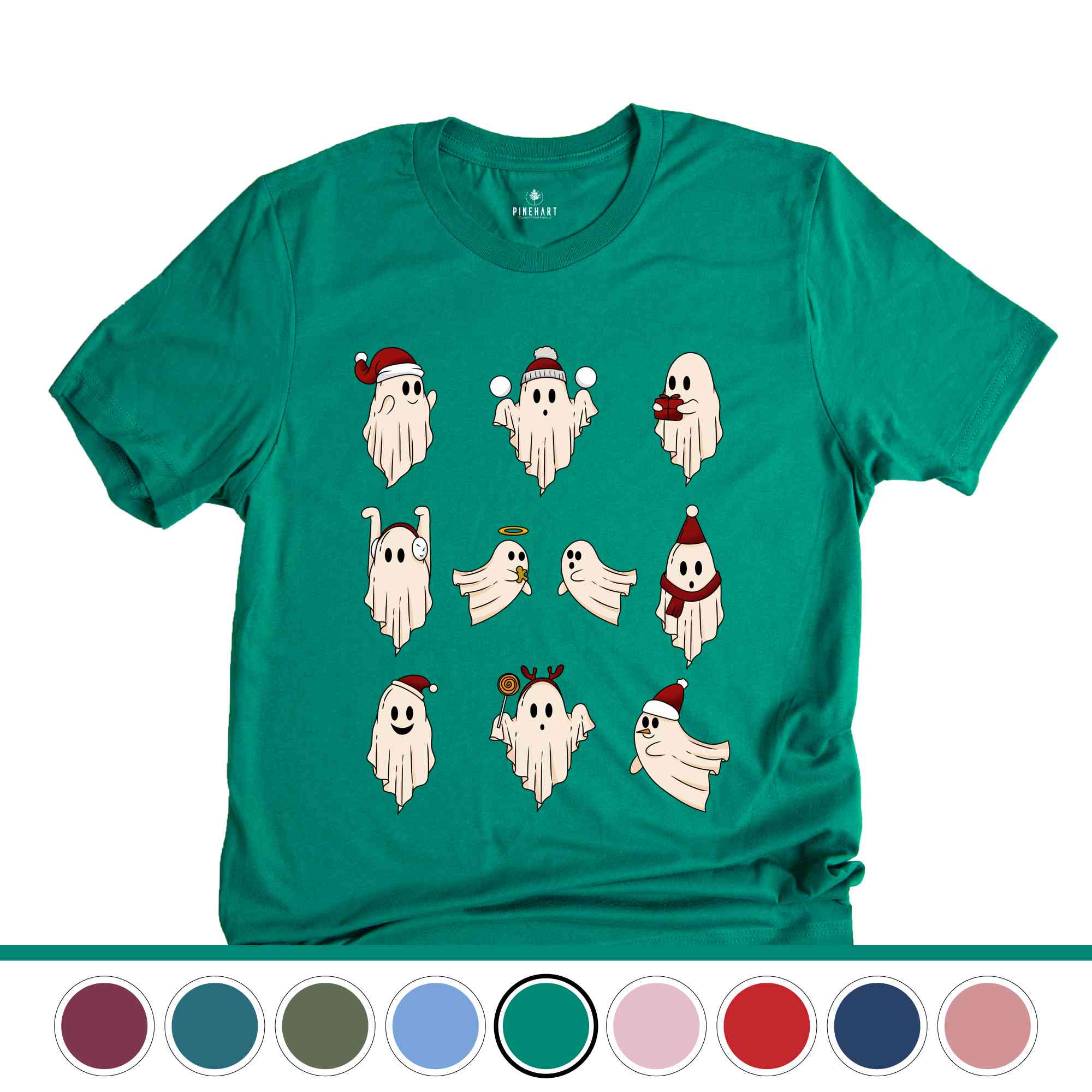 Christmas Ghost Sweatshirt, Spooky Christmas Sweat, Funny Christmas Gifts, Ghosts Sweatshirt, Christmas Party Costume