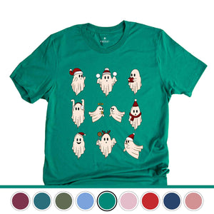 Christmas Ghost Sweatshirt, Spooky Christmas Sweat, Funny Christmas Gifts, Ghosts Sweatshirt, Christmas Party Costume