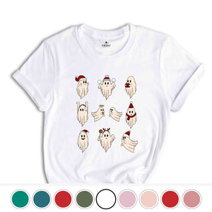 Christmas Ghost Sweatshirt, Spooky Christmas Sweat, Funny Christmas Gifts, Ghosts Sweatshirt, Christmas Party Costume