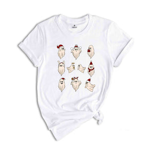 Christmas Ghost Sweatshirt, Spooky Christmas Sweat, Funny Christmas Gifts, Ghosts Sweatshirt, Christmas Party Costume