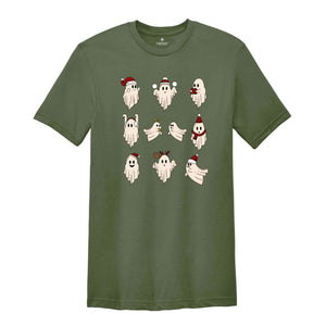 Christmas Ghost Sweatshirt, Spooky Christmas Sweat, Funny Christmas Gifts, Ghosts Sweatshirt, Christmas Party Costume