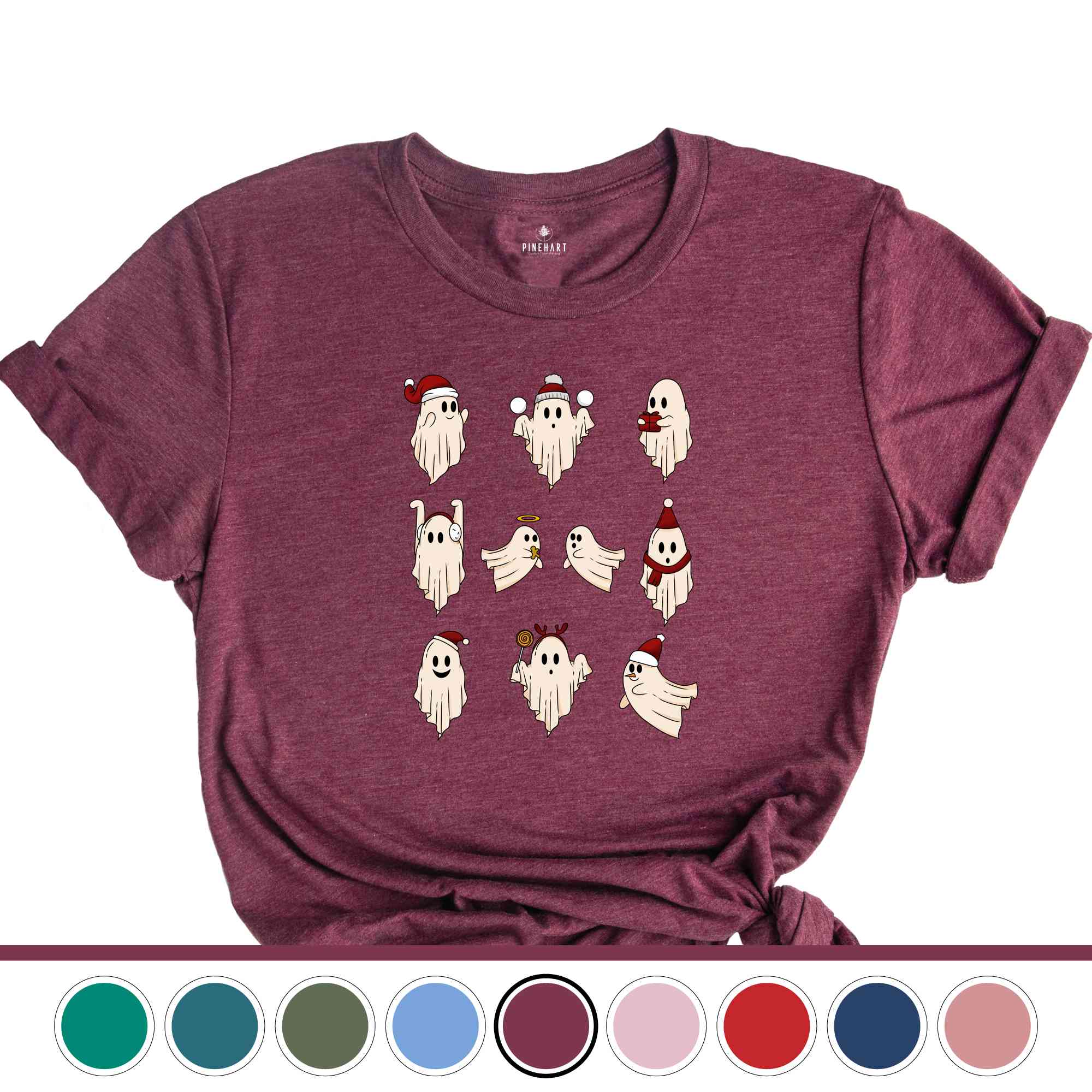 Christmas Ghost Sweatshirt, Spooky Christmas Sweat, Funny Christmas Gifts, Ghosts Sweatshirt, Christmas Party Costume