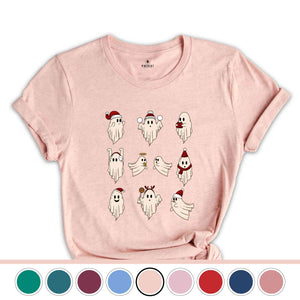 Christmas Ghost Sweatshirt, Spooky Christmas Sweat, Funny Christmas Gifts, Ghosts Sweatshirt, Christmas Party Costume