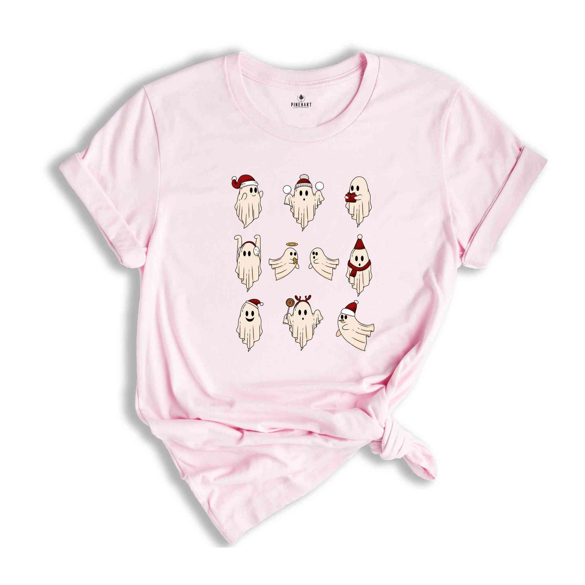 Christmas Ghost Sweatshirt, Spooky Christmas Sweat, Funny Christmas Gifts, Ghosts Sweatshirt, Christmas Party Costume