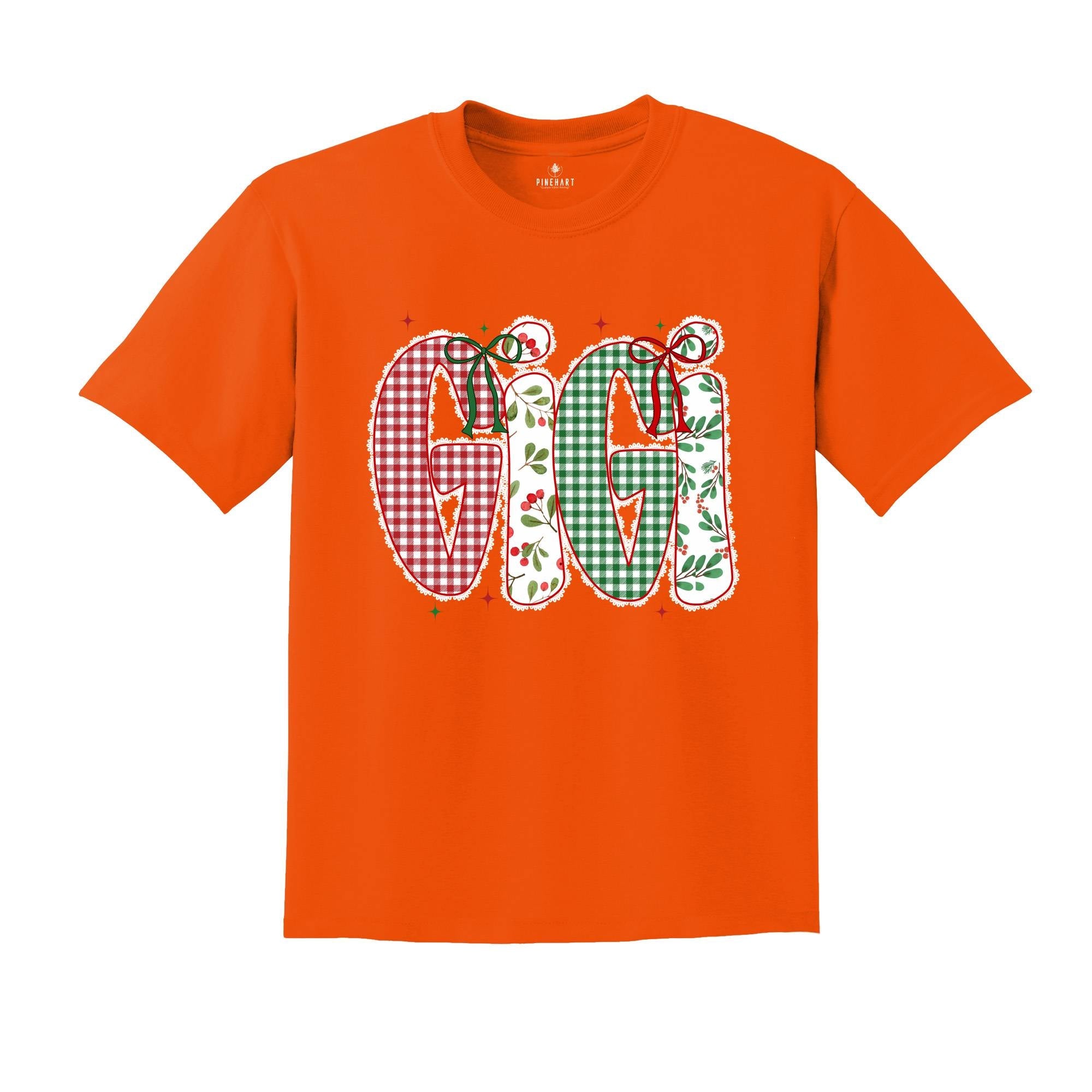Christmas Gigi Shirt, Gigi Claus Shirts, Christmas Gigi Reveal Gift, Gigi Grammy Shirt, Gigi Tee Shirt, Gigi Announcement