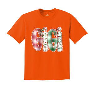 Christmas Gigi Shirt, Gigi Claus Shirts, Christmas Gigi Reveal Gift, Gigi Grammy Shirt, Gigi Tee Shirt, Gigi Announcement
